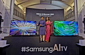 삼성전자, 'AI TV'로 인도 사로 잡는다