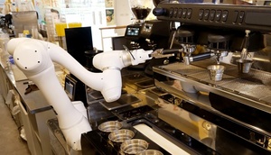 두산로보틱스, 메가MGC 커피에 협동로봇 바리스타 솔루션 공급